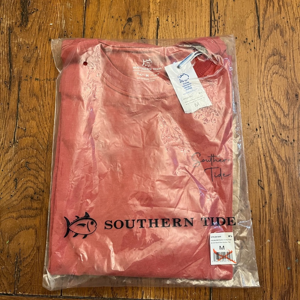 Southern Tide Beach Side Heather Tee🪸🐠 - Picture 4 of 7